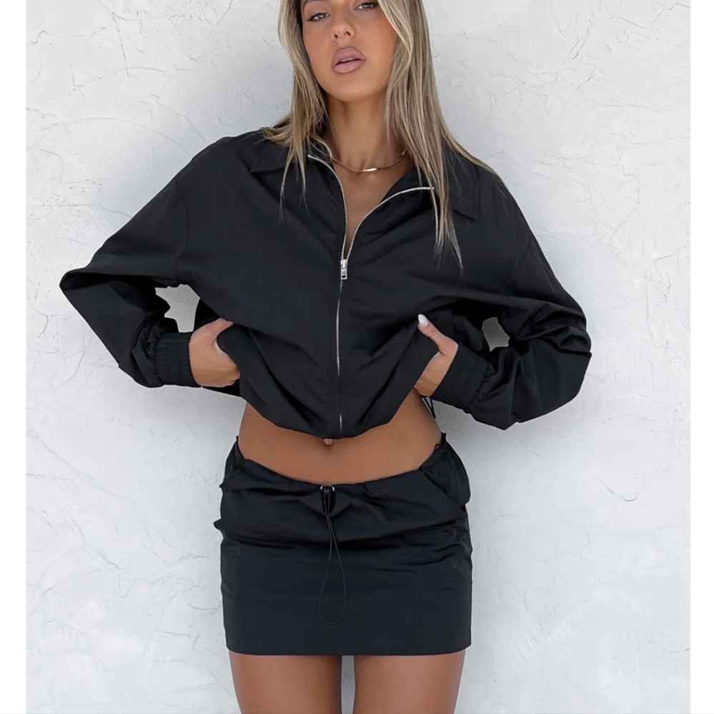 Whitefox Boutique Black Mini Skirt